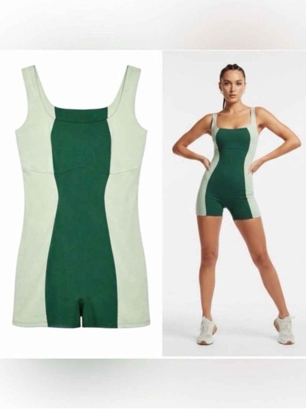 Reformation Adelyn Eco Stretch Short Jumpsuit